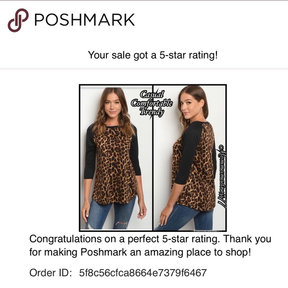 🐾Casual Animal Print Raglan 🐾 - Picture 8 of 8